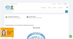 Desktop Screenshot of cursos-especiales.net